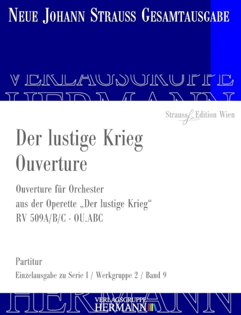 Der lustige Krieg Ouverture RV 509A/B/C-OU